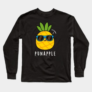 Pun-apple Cute Fruit Pineapple Pun Long Sleeve T-Shirt